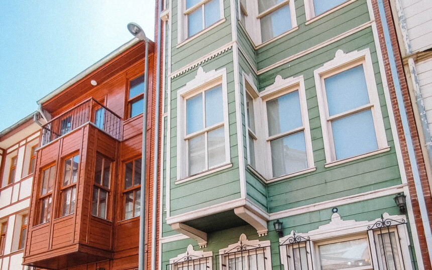 Case tipiche quartieri di Istanbul