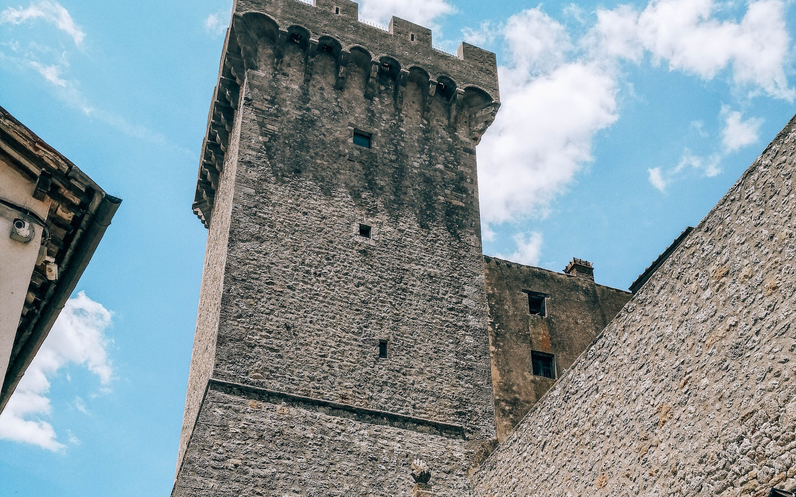 Capalbio Palazzo Collachioni con annessa torre Aldobrandesca