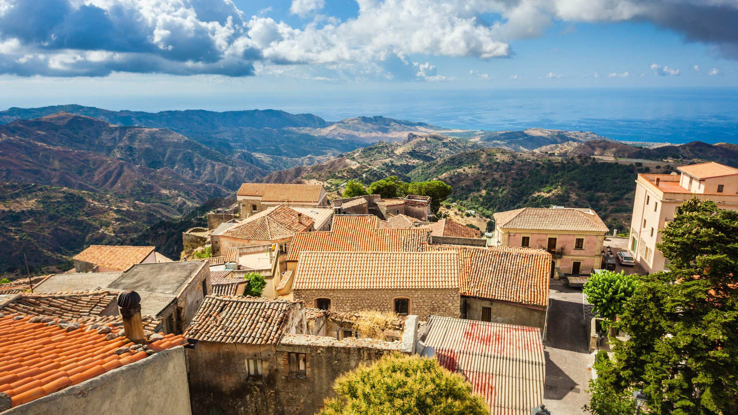 Cosa vedere in Calabria veduta dal borgo di Bova Superiore