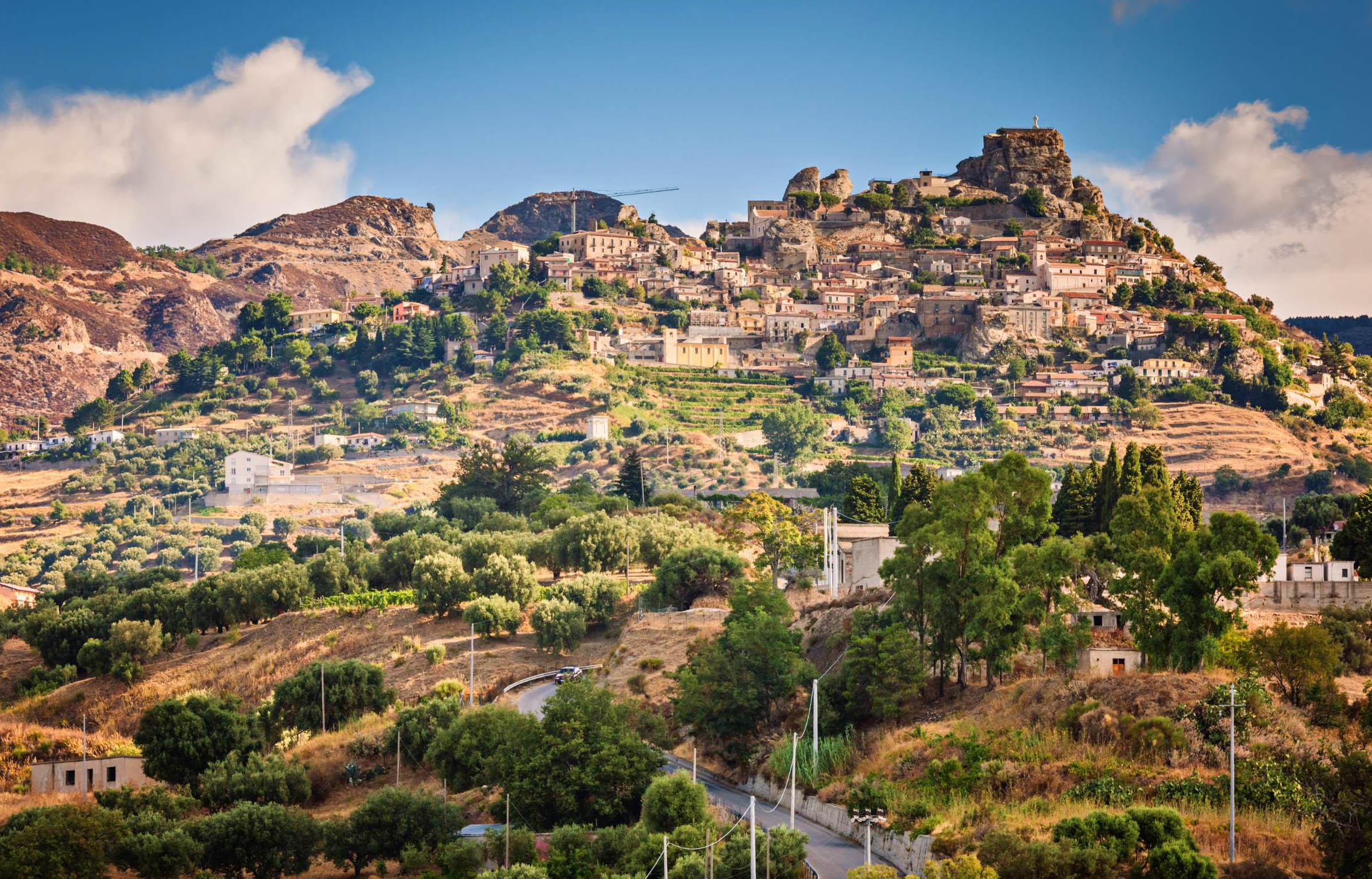 Cosa vedere in Calabria veduta del borgo di Bova Superiore