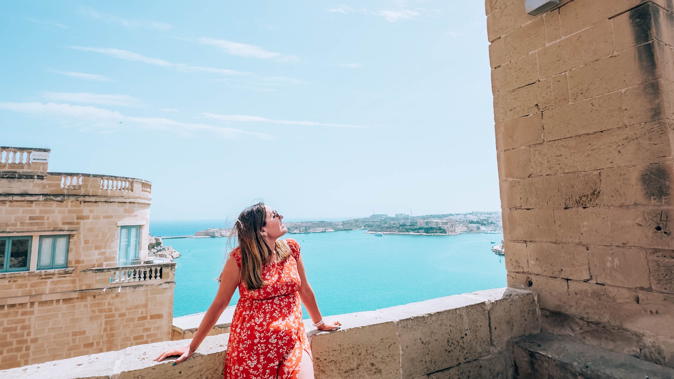 Cosa vedere a Malta vista del porto dagli Upper Barraka Gardens